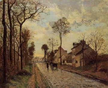  Carretera Arte - la carretera de louveciennes 1870 Camille Pissarro